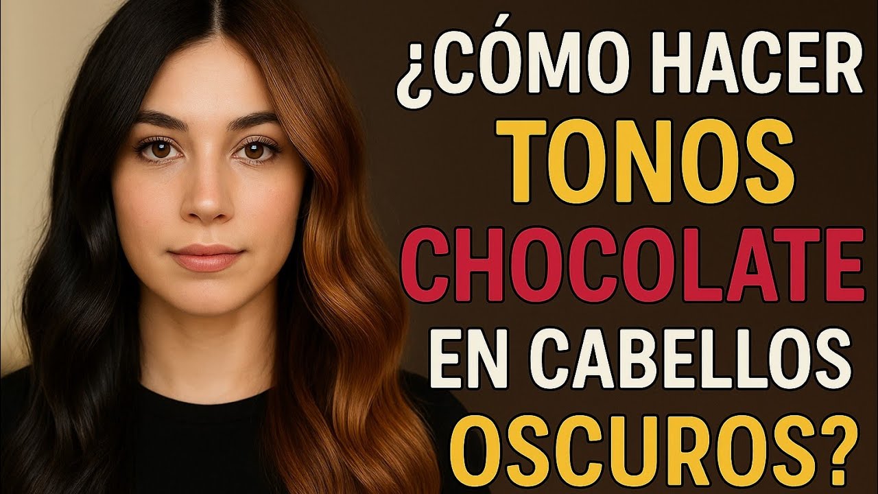Balayage en cabello oscuro SIN DECOLORACI&Oacute;N