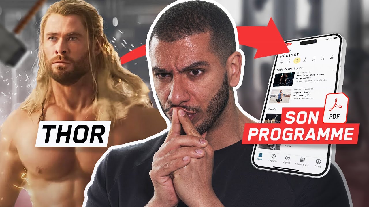Je teste le PROGRAMME de CHRIS HEMSWORTH (THOR 4)