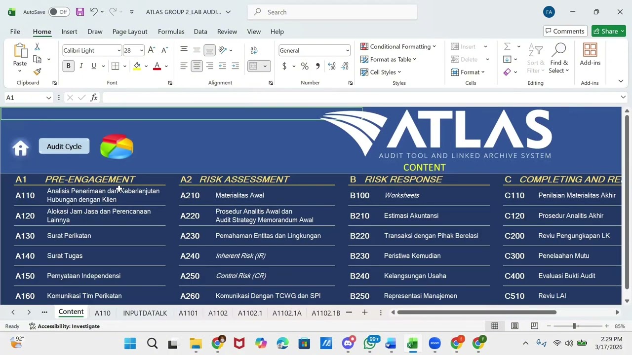 ATLAS - Group 2 Audit 1 D - Manufaktur (A110-A170)