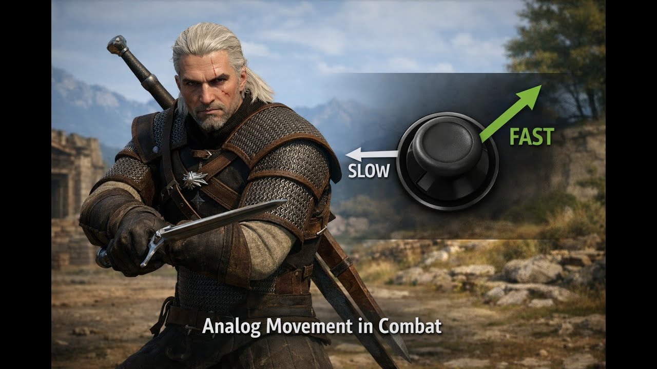 True Analog Combat Movement - Witcher 3 Mod Showcase