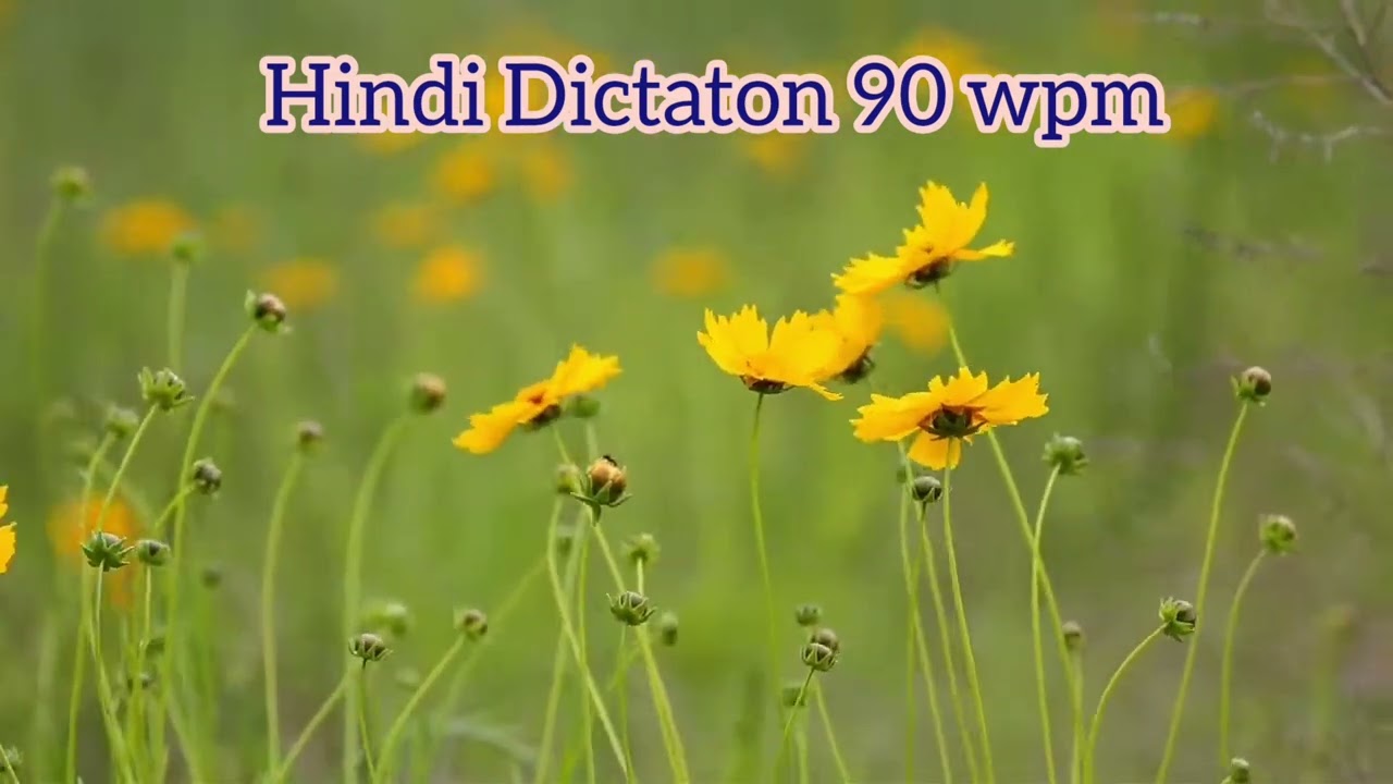 Steno Hindi Course Dictation for Exam