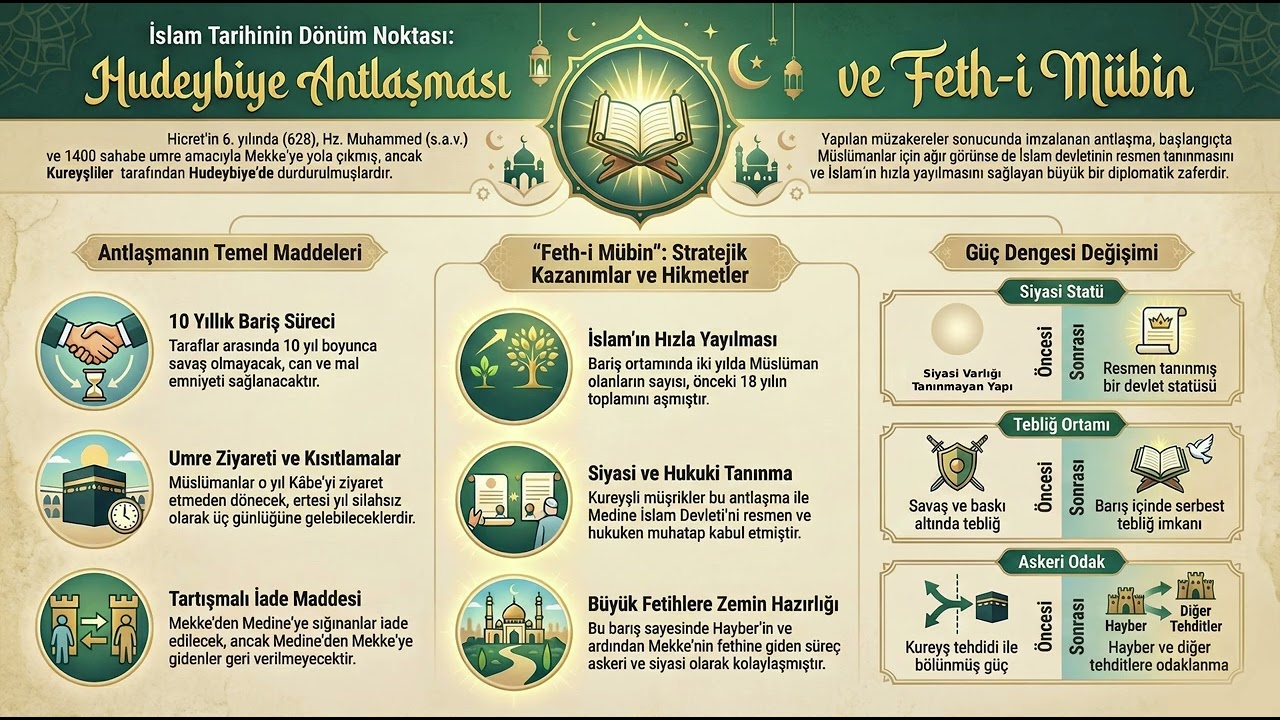 İslam Tarihinin En Büyük Diplomatik Zaferi: Hudeybiye Antlaşması ve Gizli Fetih! 📜