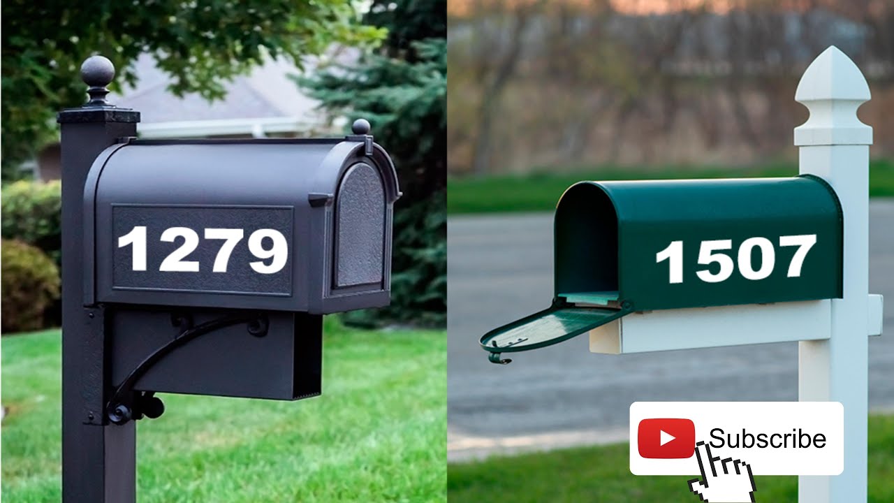 iSYFIX - Black Vinyl Numbers Stickers - 6 Inch Self Adhesive - 2 Sets - Premium Decal Die Cut. 🔢