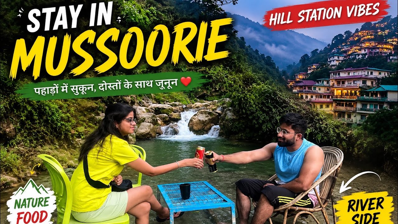 Kempty Falls Staycation || Stay in Mussoorie Near Kempty Falls