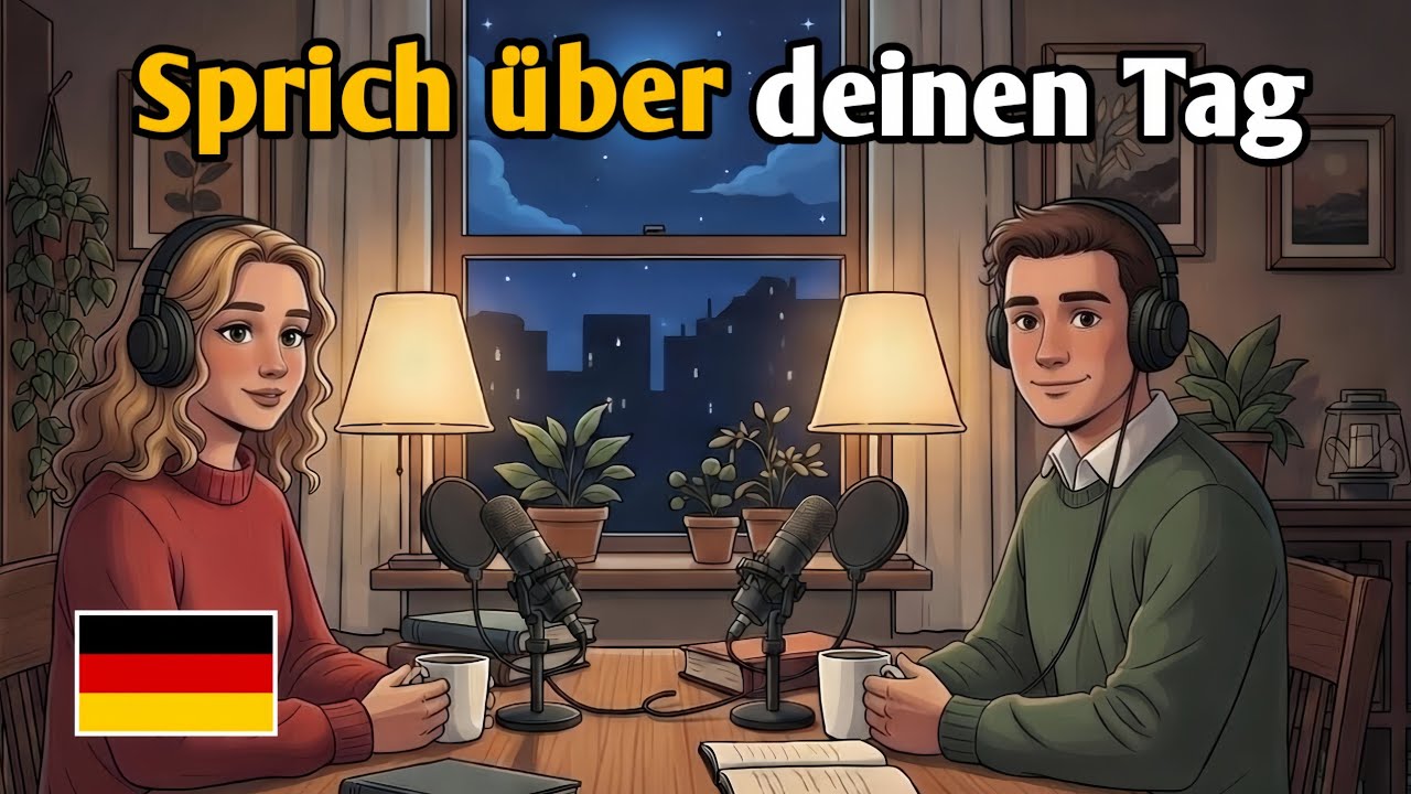 How to Talk About Your Day in German 🇩🇪 | Everyday German Speaking Practice