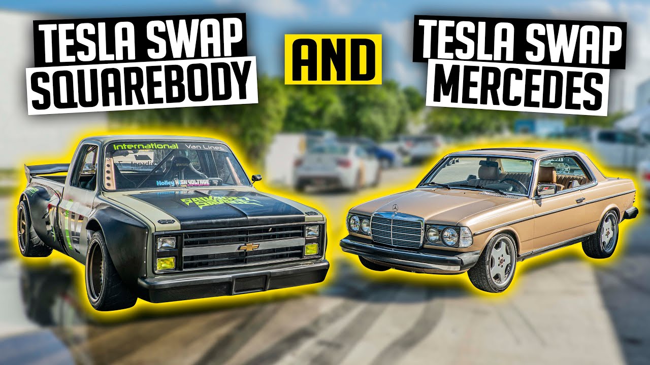 Ремонт сломанного подрамника на Tesla Swapped Chevy C10 — EV Squarebody, выпуск 31