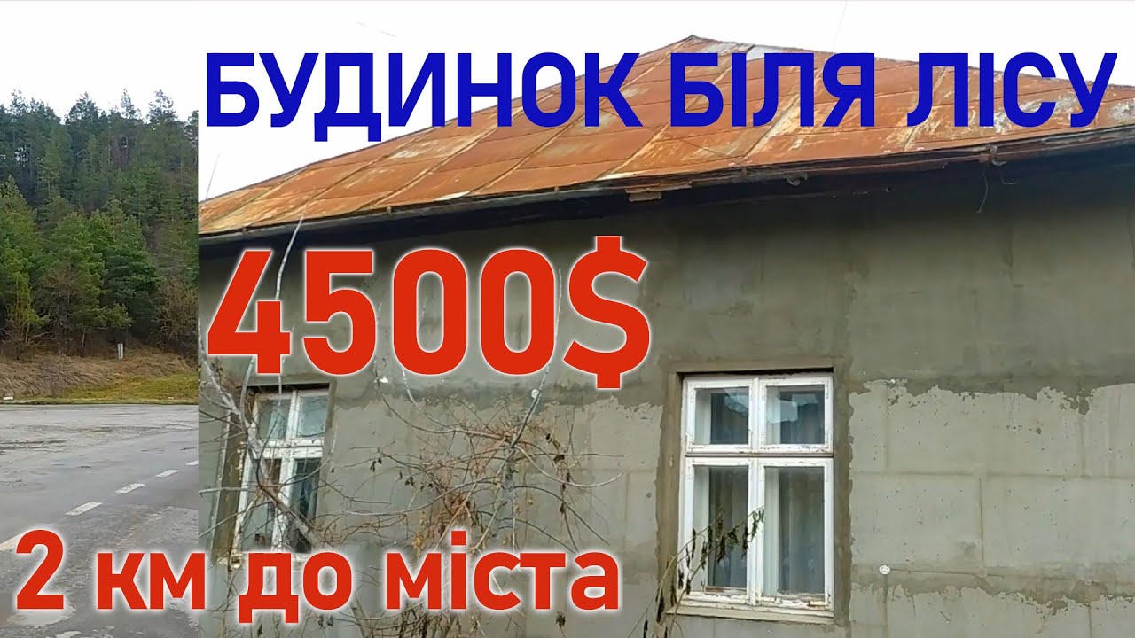 Продається будинок в селі біля лісу. Підведений газ і вода. ПРОДАЖ.