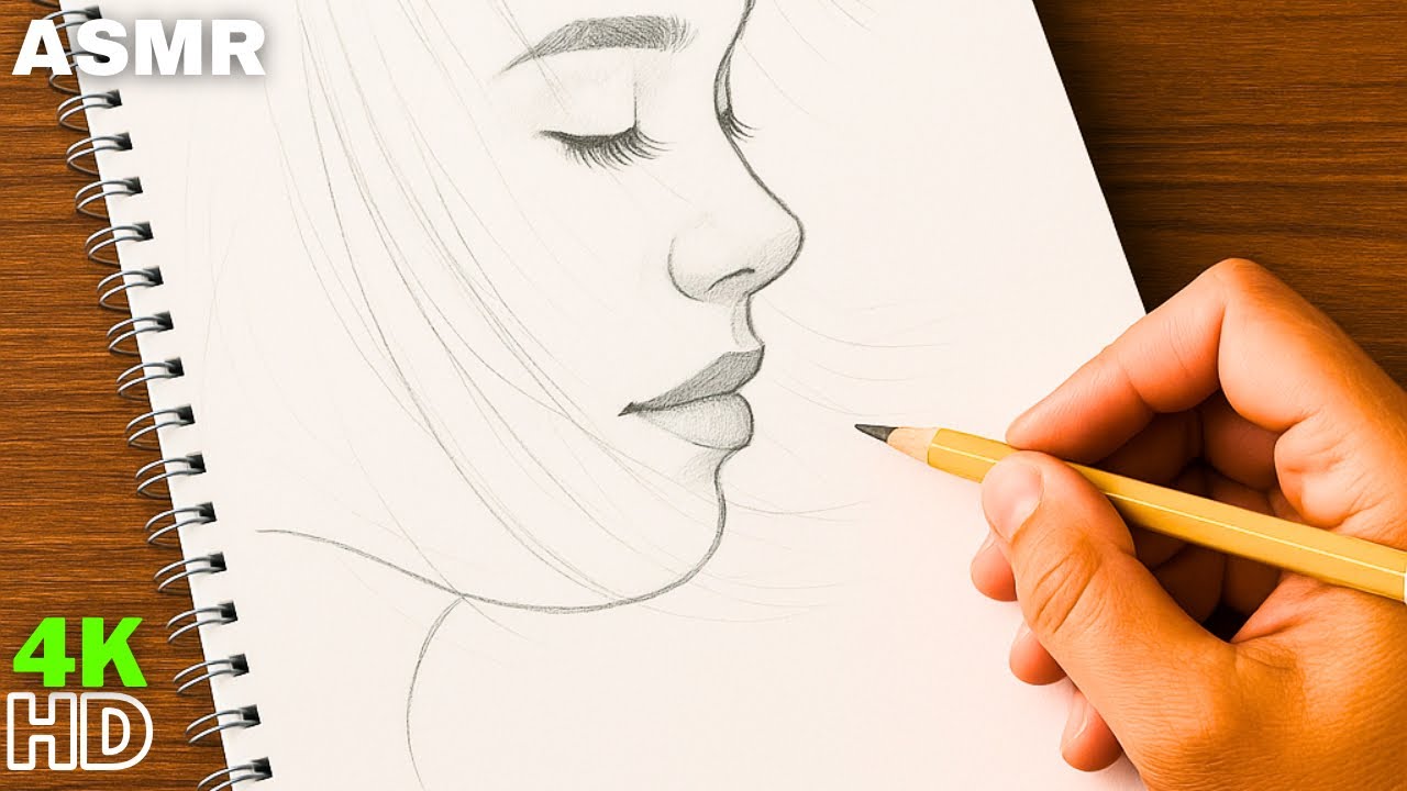 ASMR Sketching Triggers for Sleep | Pencil, Rubbing, and Tapping
