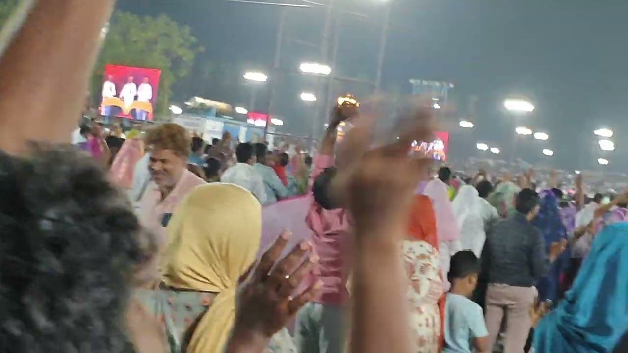 49వ గుడారాలపండుగలో చివరి రోజున ముగింపు ప్రార్థన