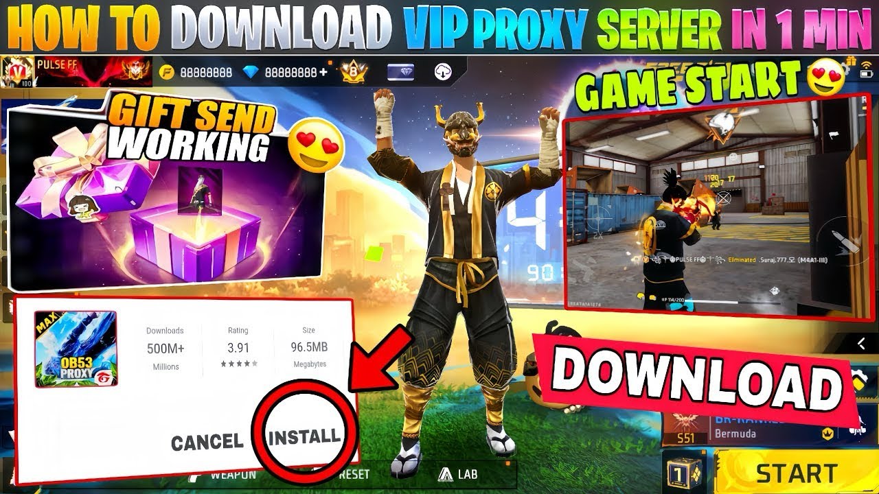 OB53 PROXY SERVER DOWNLOAD |HOW TO DOWNLOAD PROXY SERVER | LEATEST PROXY SERVER