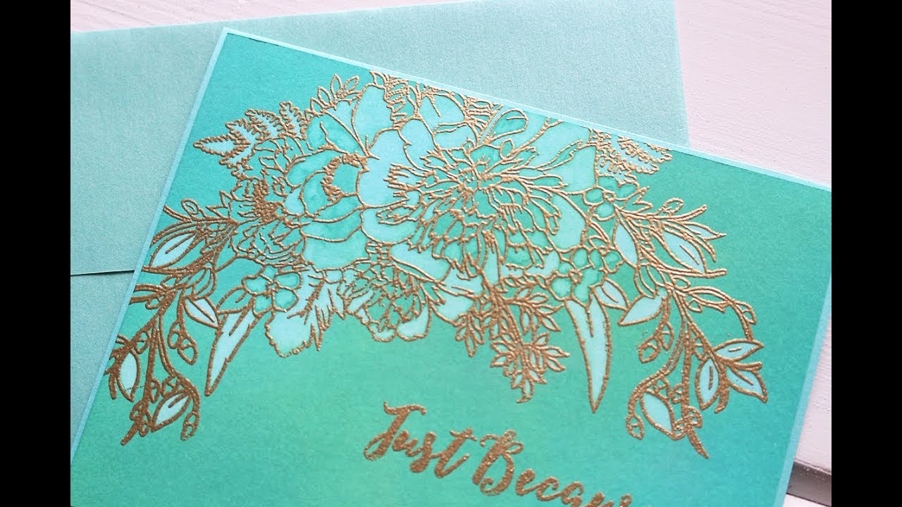 water reactive coloring with Distress Oxide Inks