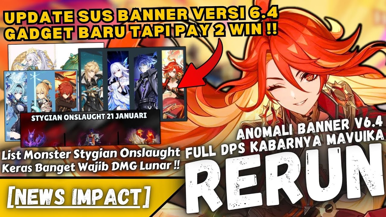 SURPRISE ANOMALI MAVUIKA RERUN !! Furina X Sandrone? Bennett Hexerei !? - NEWS IMPACT