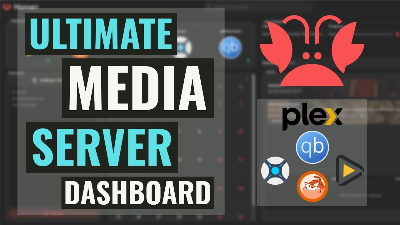 How to Create a Media Server Dashboard with Homarr (Plex, Sonarr, Radarr, Prowlarr, qBittorrent)
