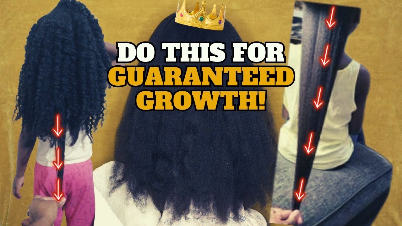Do this for GUARANTEED GROWTH | Start to finish Kids natural hair regimen