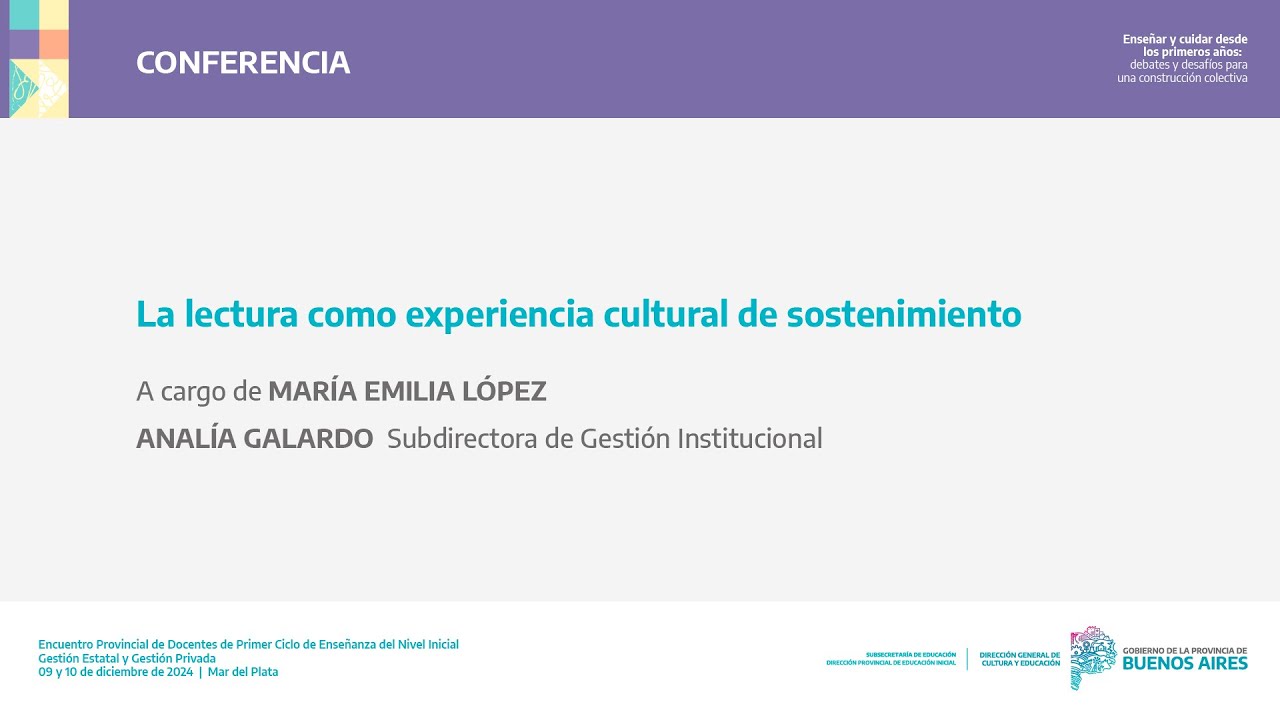 La lectura como experiencia cultural de sostenimiento