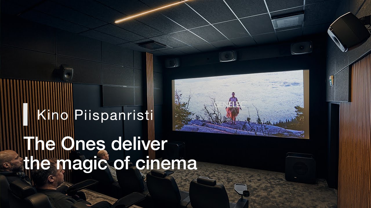 Genelec | The Ones SAM™ loudspeakers deliver the magic of cinema at Finland’s Kino Piispanristi
