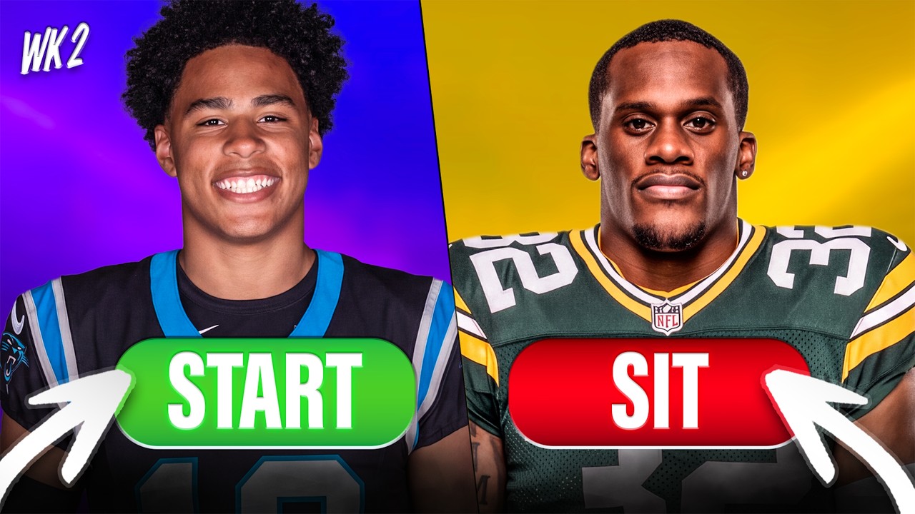 START or SIT For Every RB & WR - Week 2 Fantasy Football