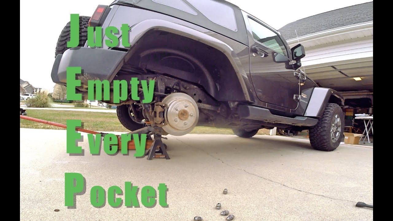 HOW to install Wheels Spacers 1.5in. Easy or Hard? Jeep JK