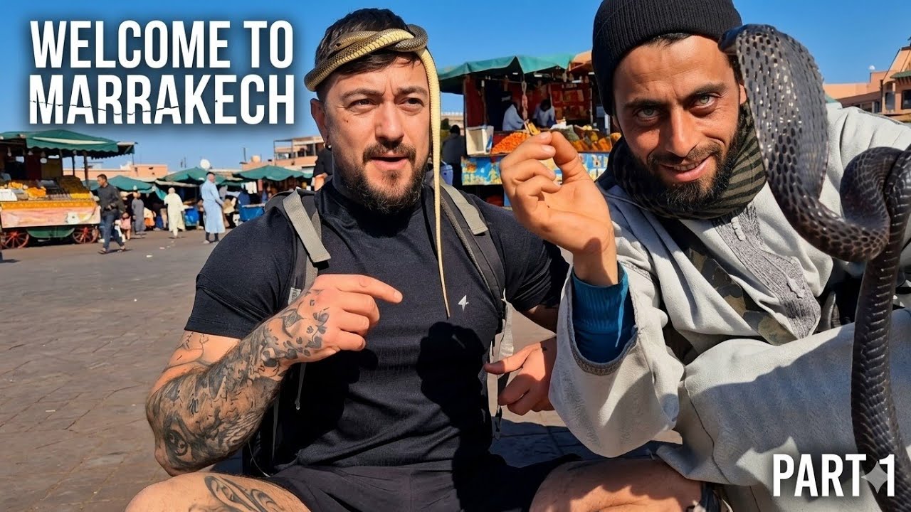 I GOT SCAMMED TWICE IN 1 HOUR! MARRAKECH DAY 1| PART 1