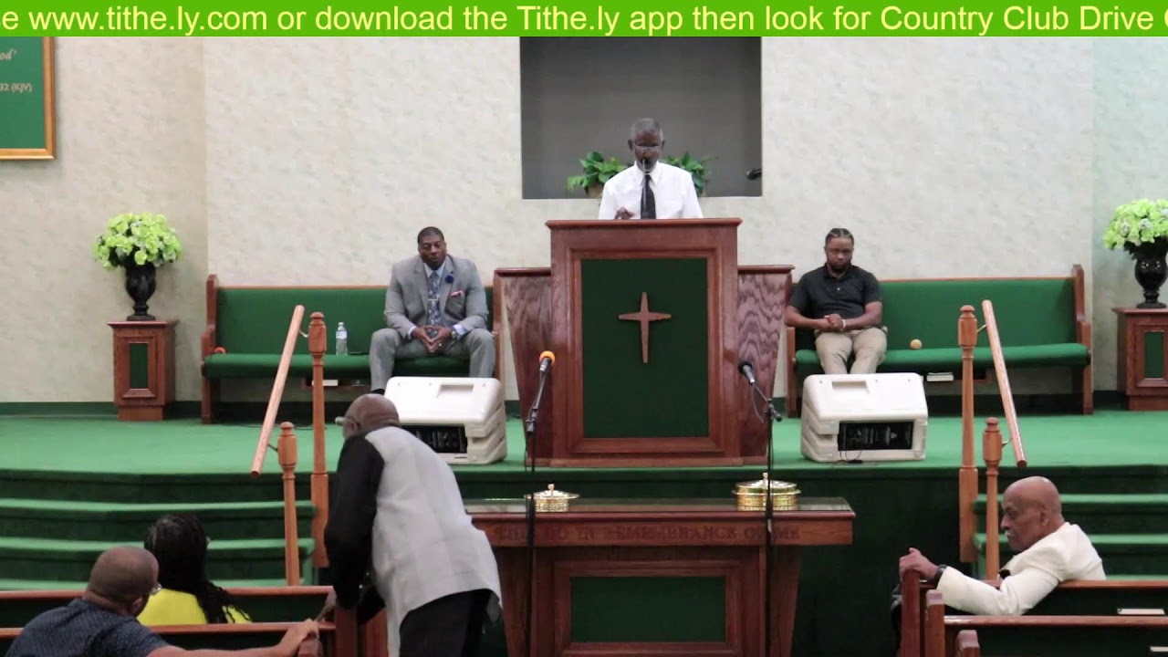 October 5, 2025 Country Club Church of Christ