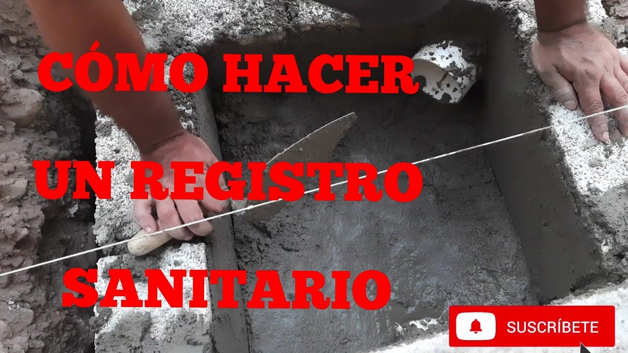 CÓMO HACER UN REGISTRO SANITARIO...
