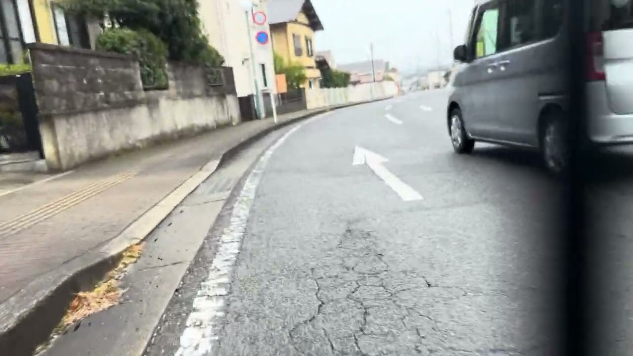 自転車ドライブレコーダー・目代町から金谷町