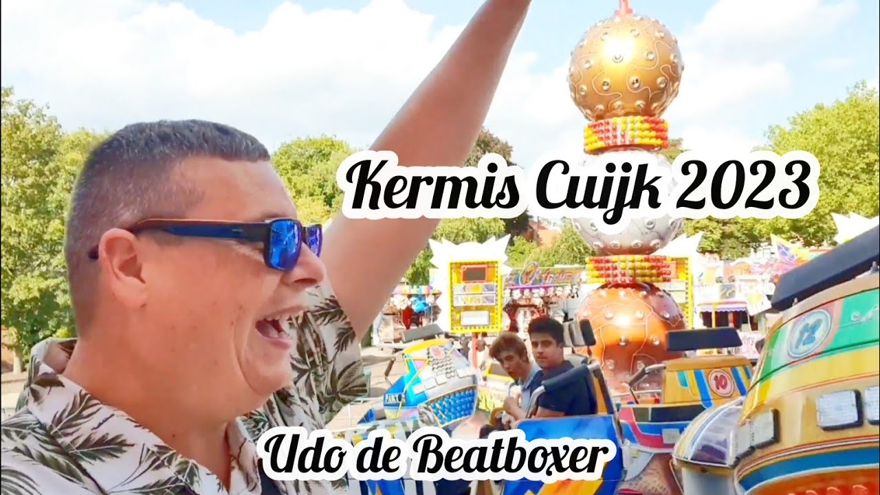 Kermis in Cuijk (2023) Udo de Beatboxer uit Nijmegen