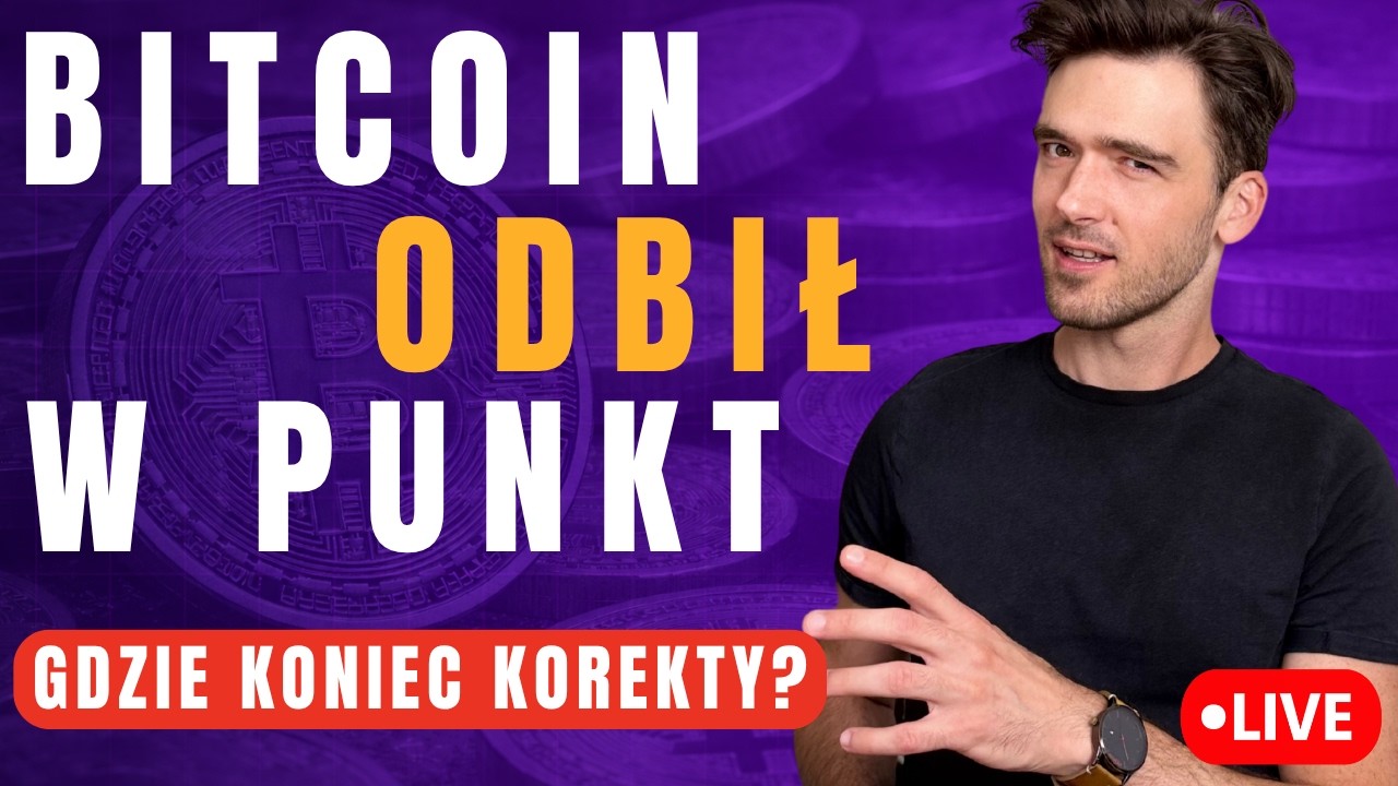 Bitcoin Odbił od Kluczowego Poziomu! Gdzie Zakończy Się Korekta? | Analiza BTC LIVE