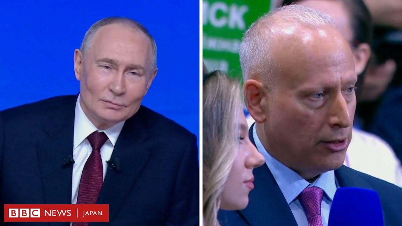 プーチン氏、西側首脳がロシアをだましたと　BBCロシア編集長の質問に答え