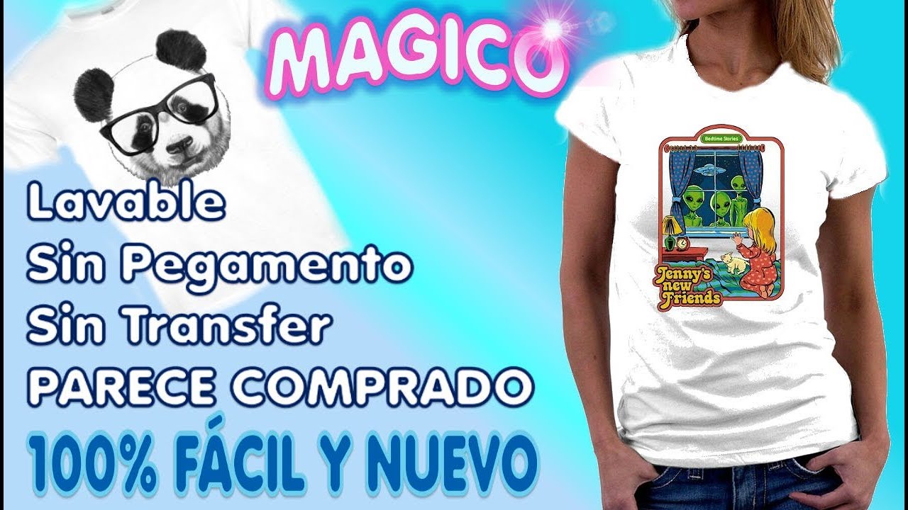 Como estampar PLAYERAS CAMISETAS personalizadas 🎽 FÁCIL EN CASA LAVABLE Ideas Decorar remeras fotos