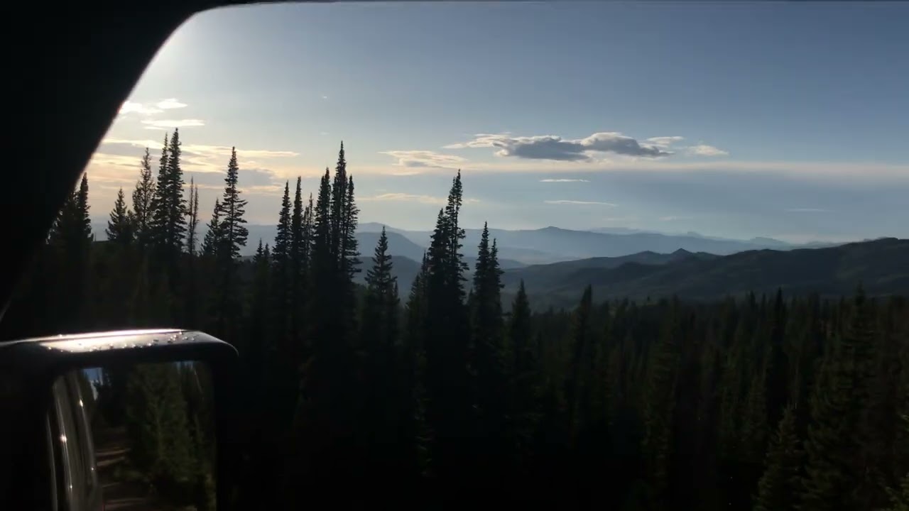 Steamboat springs Colorado jeep driving public access roads 