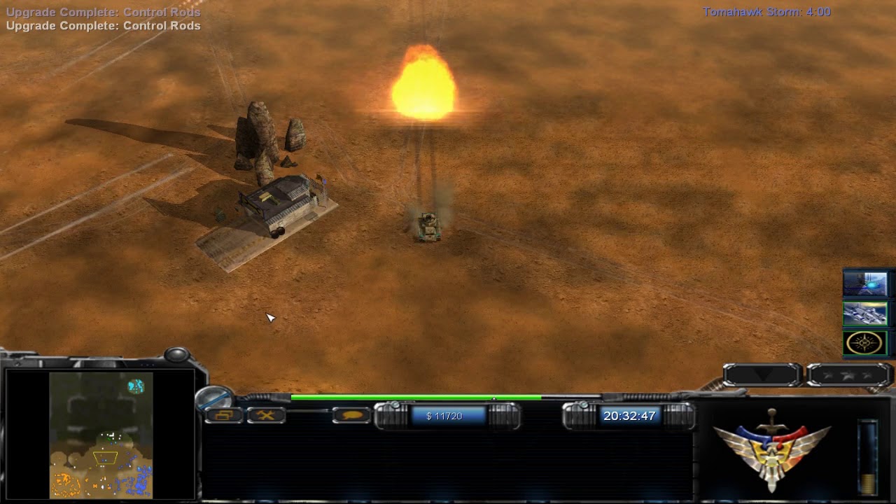 Contra Mod: Cybernetics & Superweapons Generals vs Flame & Nuke Generals