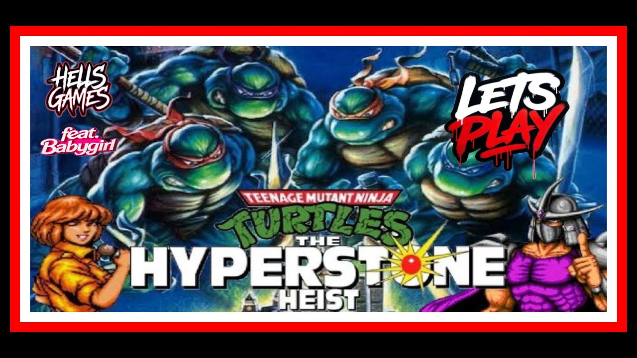 T.M.N.T : THE HYPERSTONE HEIST (Full Game) ©️ Hells_Games