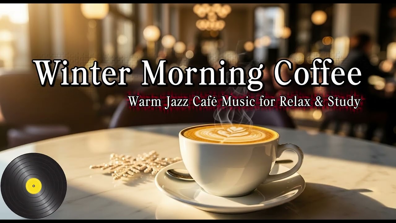 [playlist] Winter Morning Coffee l Warm Jazz Café Music for Relax & Study