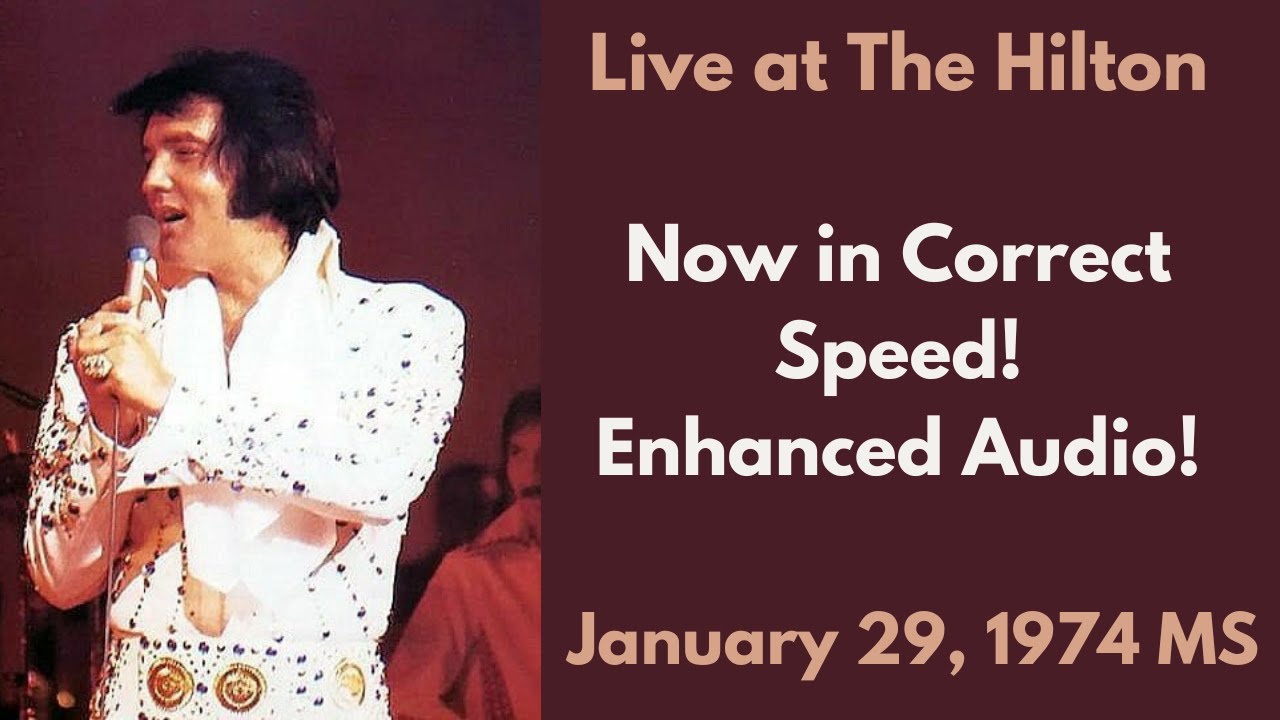 The January 29, 1974 Midnight Show | Elvis Presley | Speed Corrected | Enhanced Audio