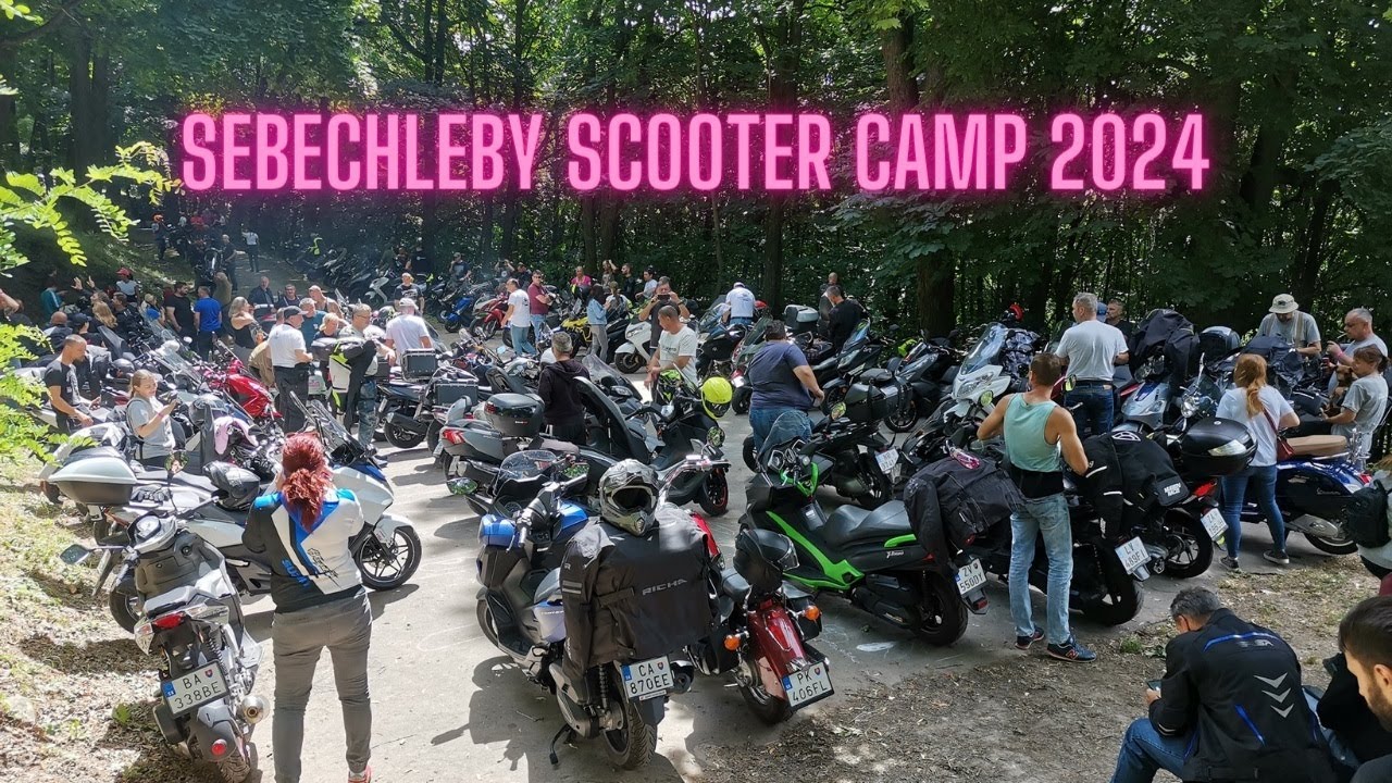 scooter camp Sebechleby 6.7 2024