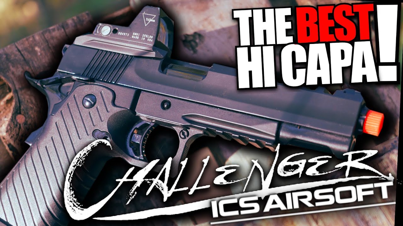 I Think This Is The BEST Hi Capa (ICS Challenger Airsoft Unboxing)