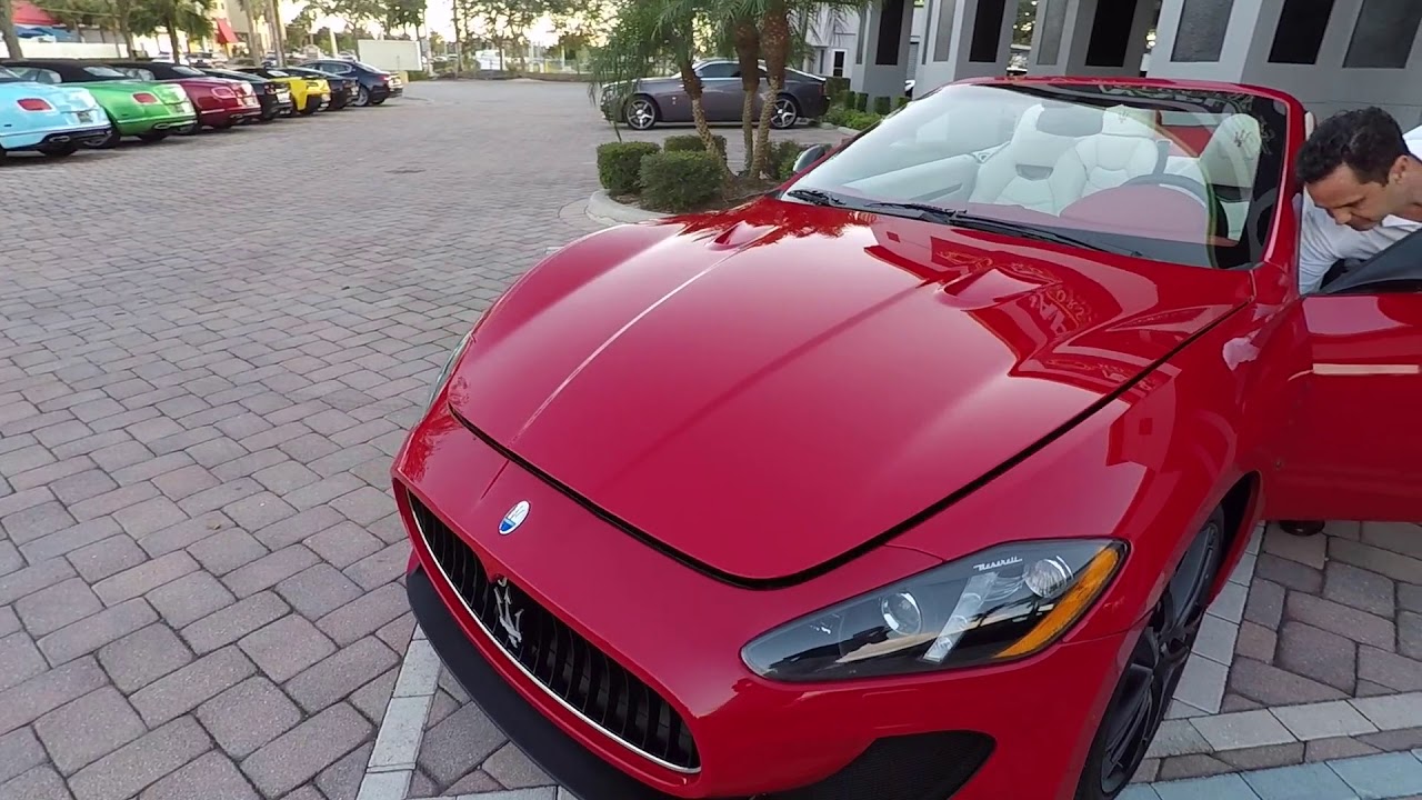 2014 Maserati Gran Turismo MC Stradale Convertible