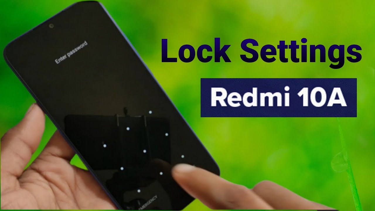 Redmi 10A Set Screen Lock ! Redmi 10A Me Lock Kaise Lagaye ! Pattern Lock , Password lock , Pin lock