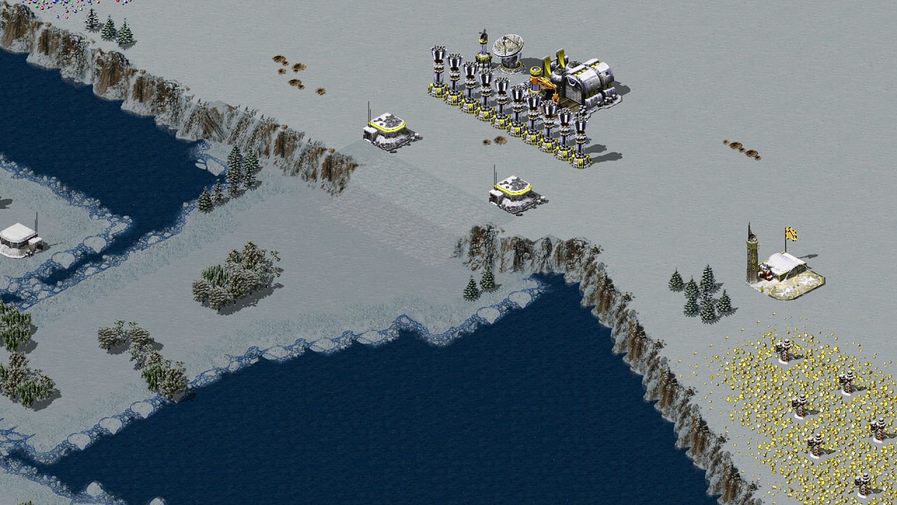 Red Alert 2 | Месть Юрия | 7 против 1 | Alone Forever от AP Defence On Hills Snow Strong
