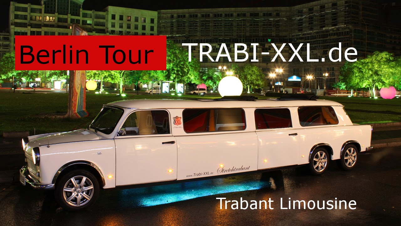 Berlin Tour in Trabant Limousine