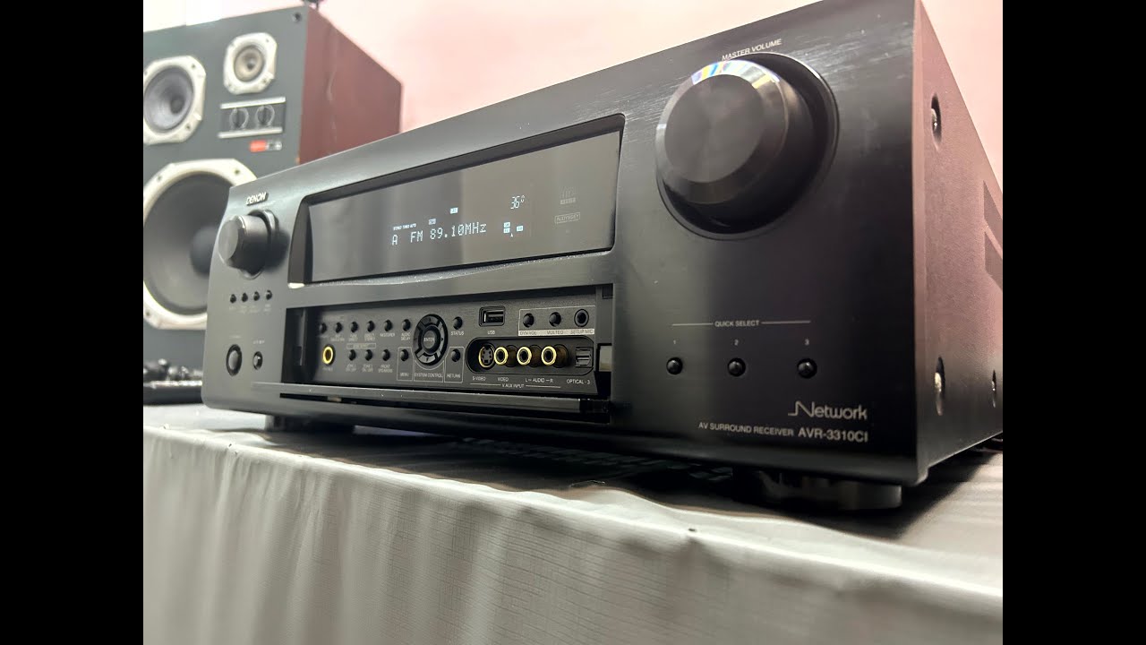O Rei do Som - Receiver Denon AVR-3310 CI