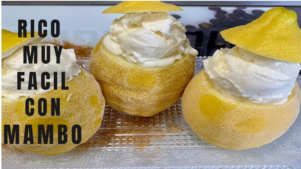 LIMONES HELADOS CON ROBOT MAMBO!! SOLO 3 INGREDIENTES!!