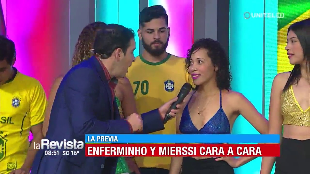 Santa Cruz, Humor: Enferminho y Mierssi cara a cara