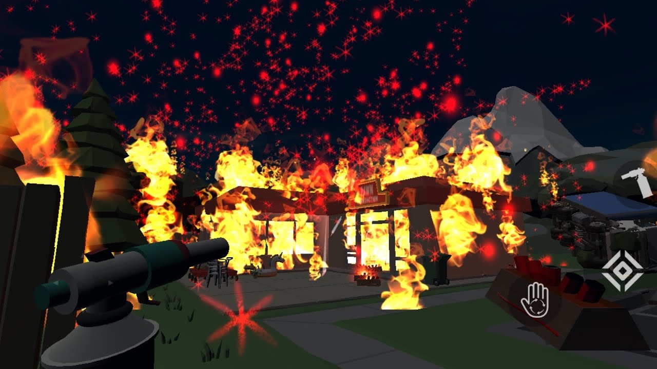 THIS GAME IS SO FIRE | fireworks simulator 3D