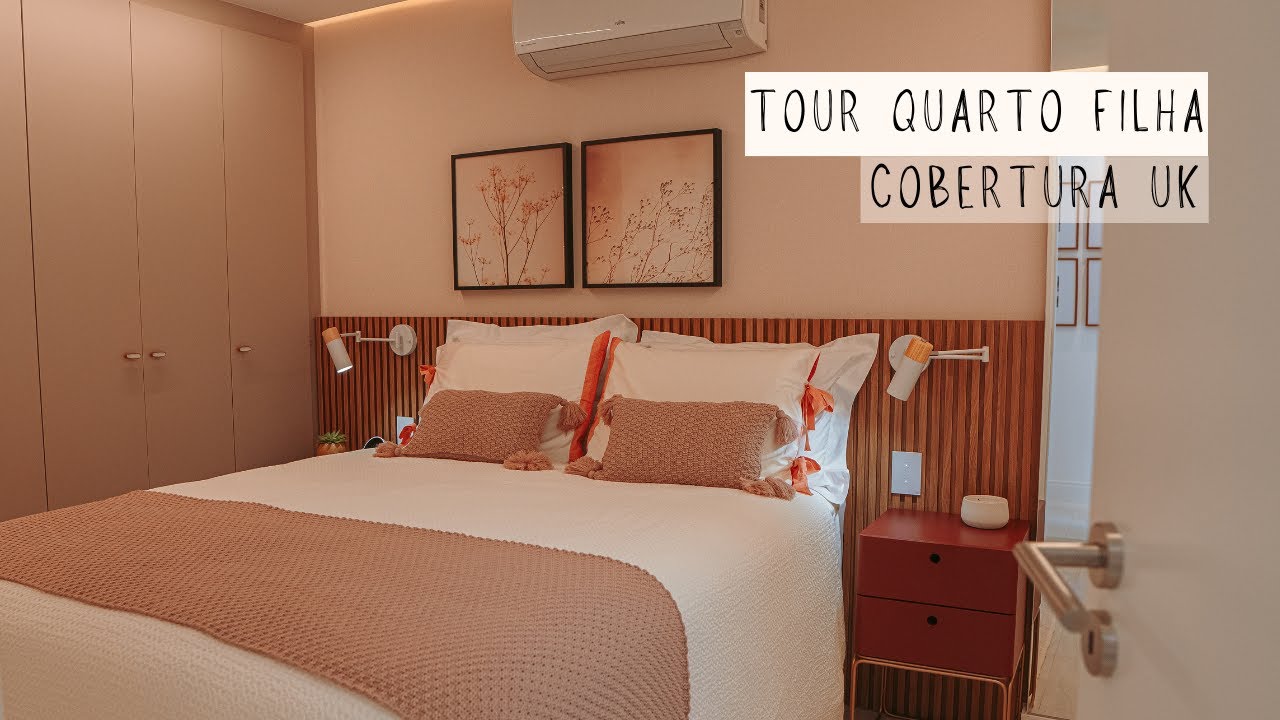 REFORMA E PROJETO DECORAÇÃO QUARTO SUÍTE MENINA E HÓSPEDES  – Cobertura UK em Arraial do Cabo (RJ)