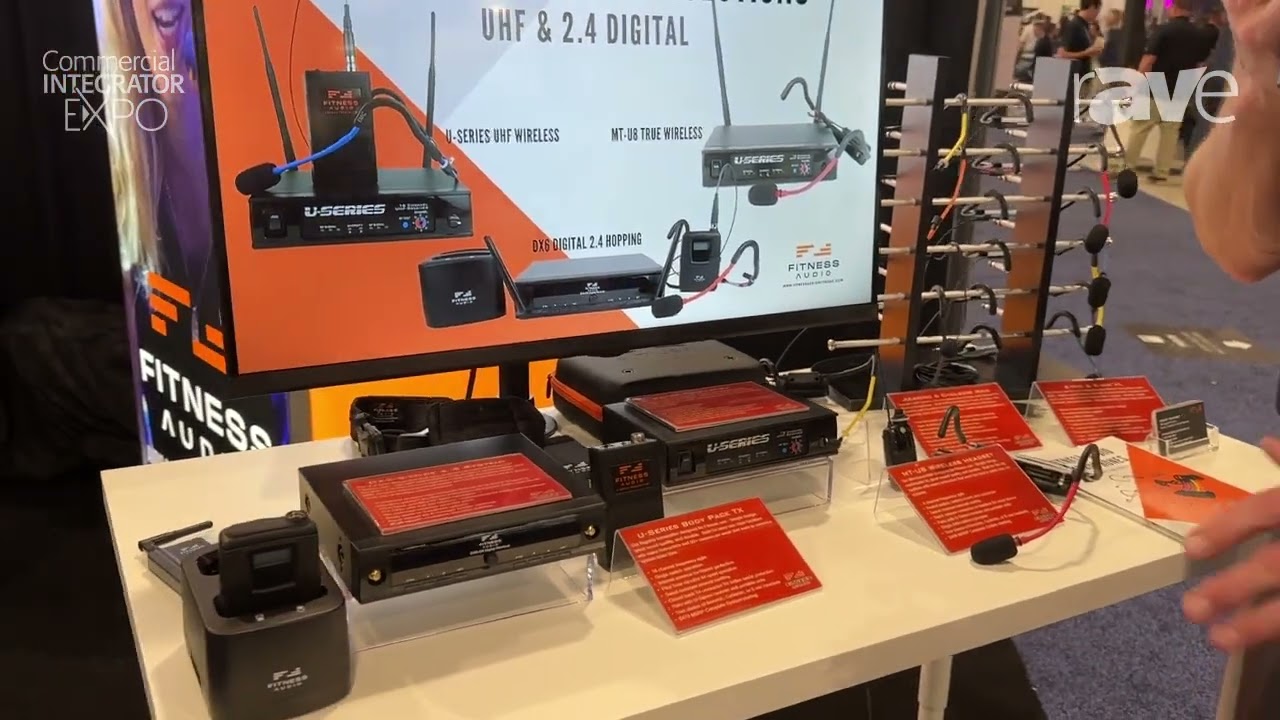 Commercial Integrator Expo 2024: Fitness Audio Shows Range of Audio Gear for Fitness Club Industry