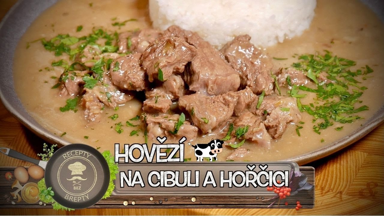 ВКУСНЕЙШАЯ ГОВЯДИНА С ЛУКОМ И ГОРЧИЦЕЙ