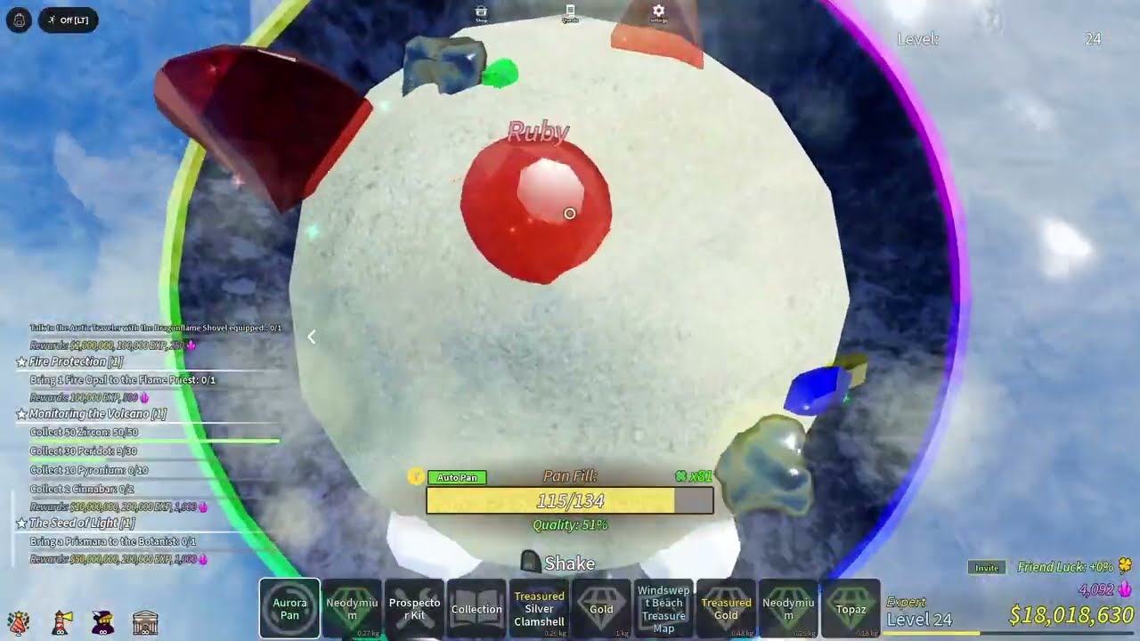 Roblox prospecting