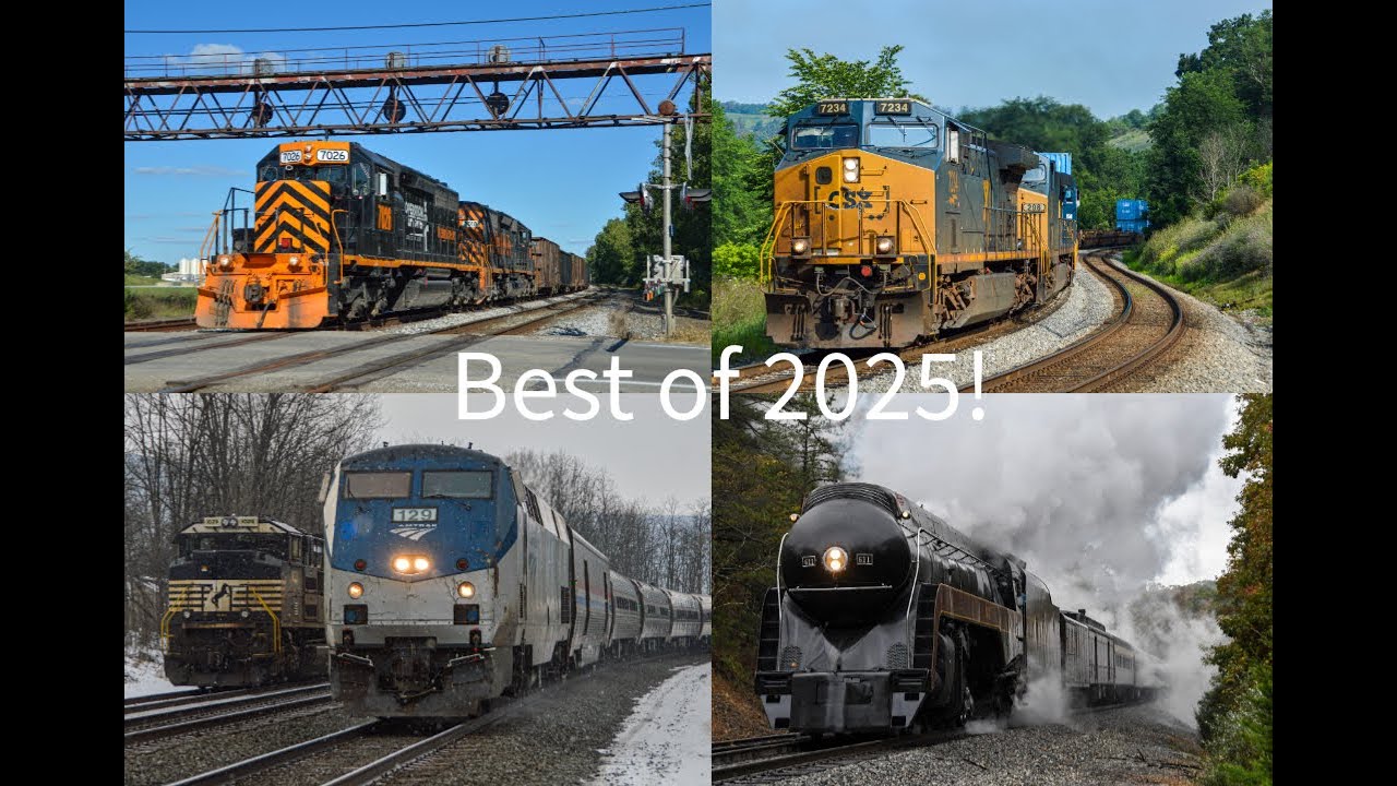 The Best Trains I Saw in 2025!
